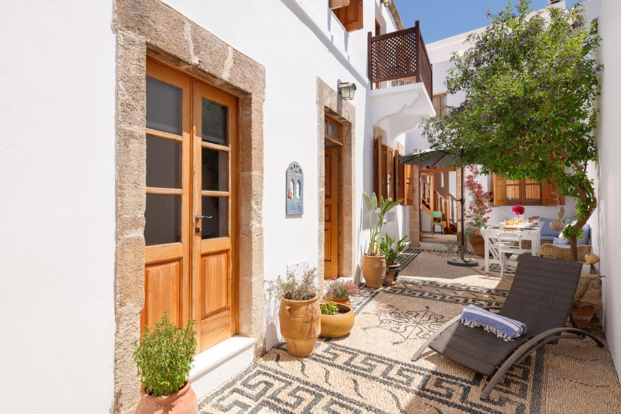 Villa Lindia Líndos Exterior foto