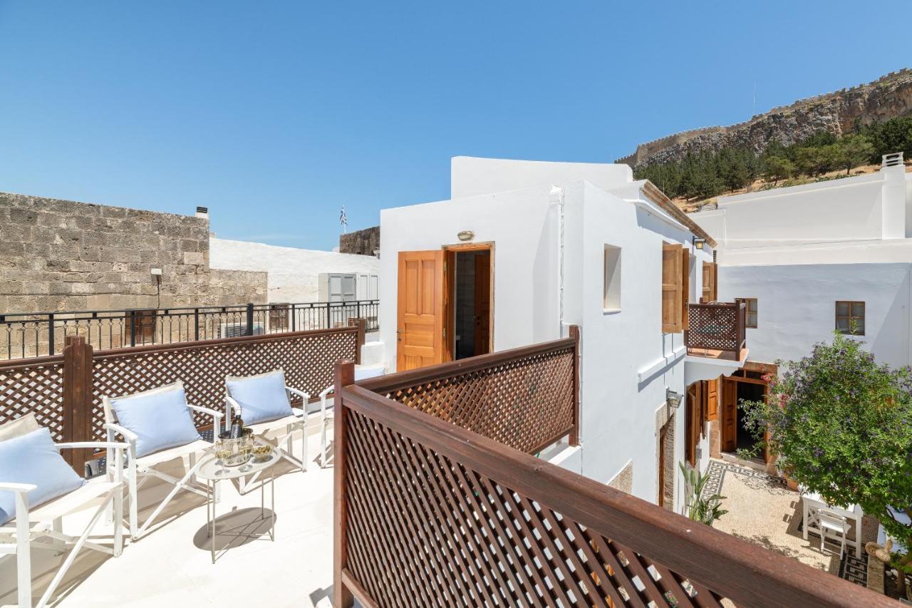 Villa Lindia Líndos Exterior foto